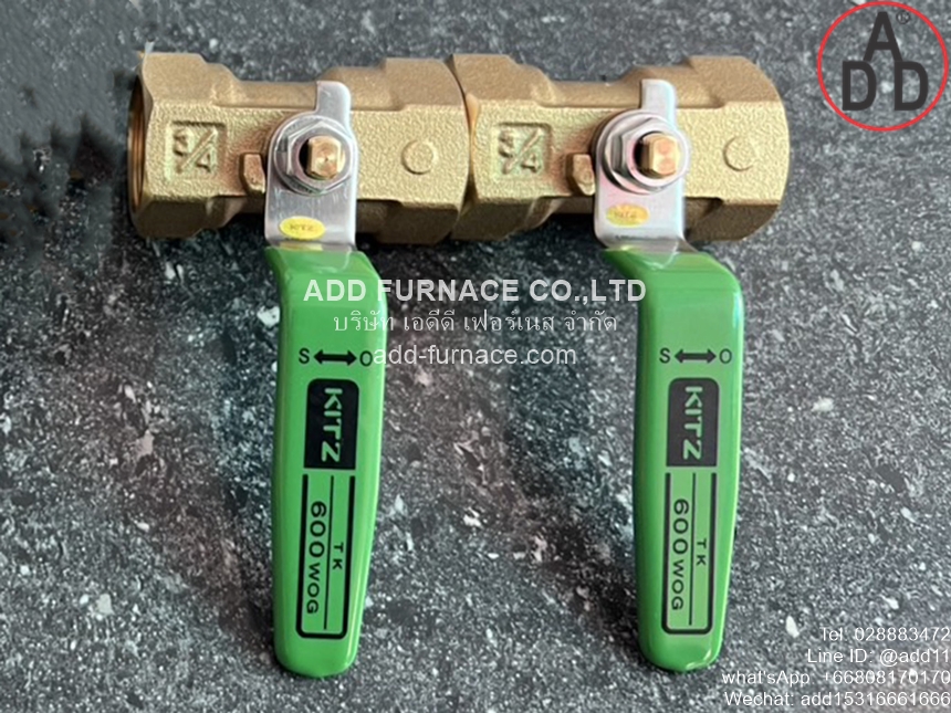 KITZ Ball Valve TK 600WOG 3/4 (1)